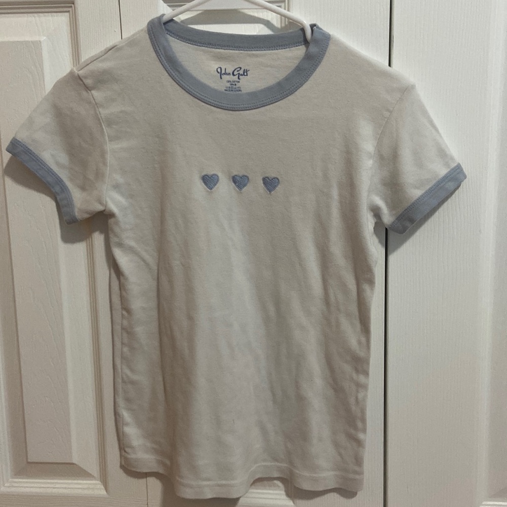 Brandy Melville/John Galt blue heart top